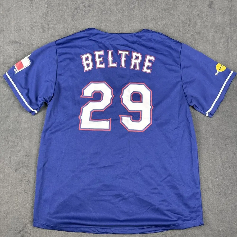 Adrian Beltre Texas Rangers SGA Smile Generation Match Up Promotional Jersey XL